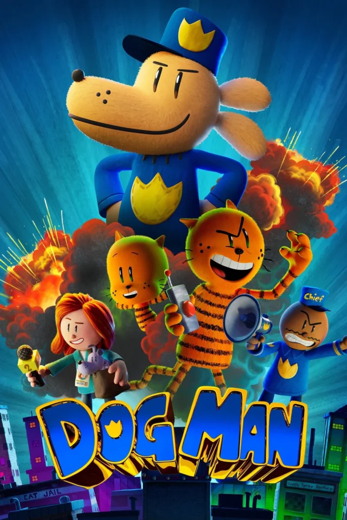 Dog Man 2025 animated movie – fun family cartoon streaming now on IPTV Canada.